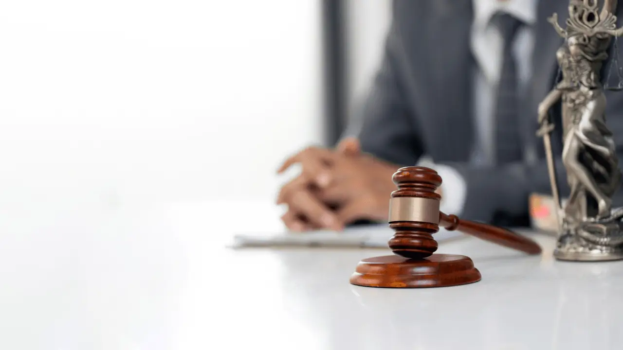 Bankruptcy leads for attorneys consultation with gavel and legal professional at desk