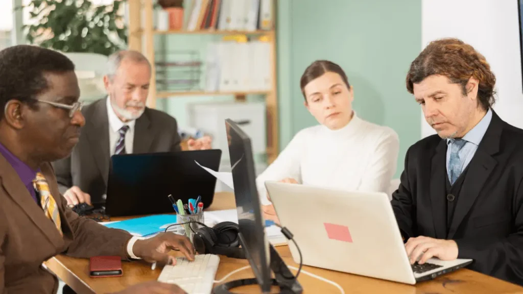 attorney advertising campaign management team meeting